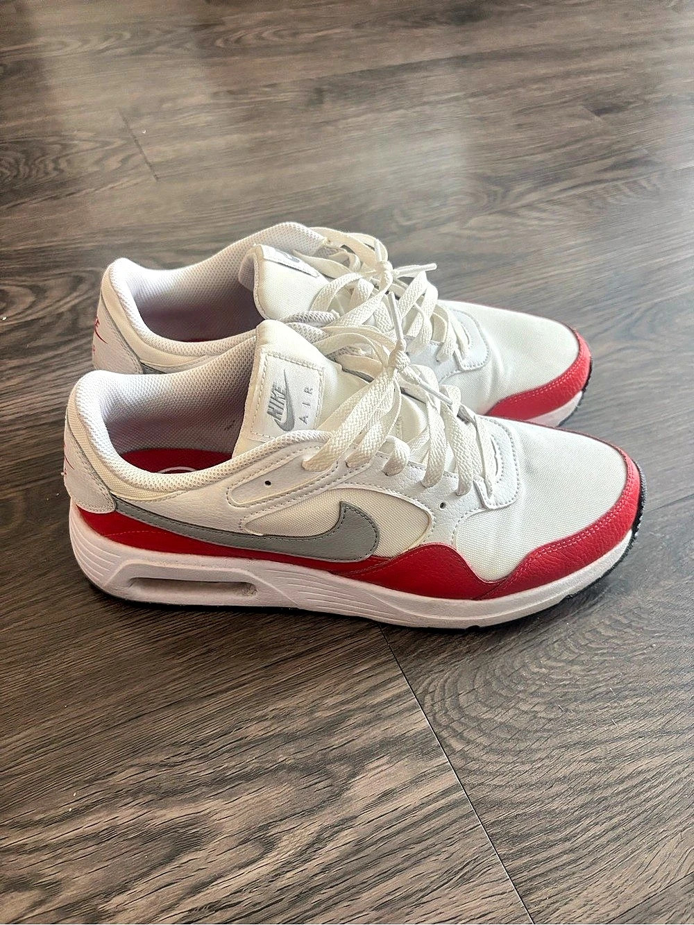 Nike Air Max SC - White University Red Wolf Grey